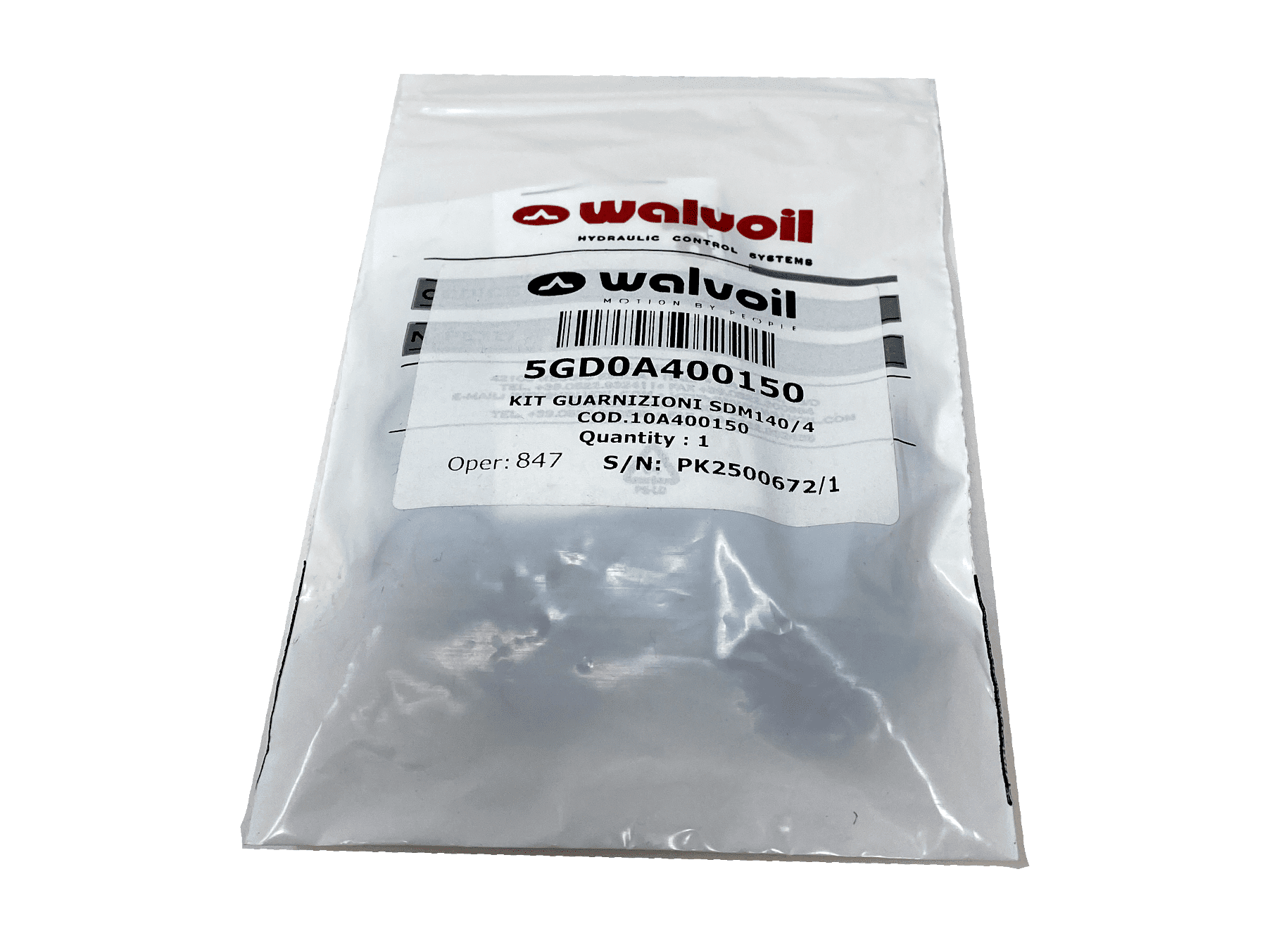Seal Kit for Valve